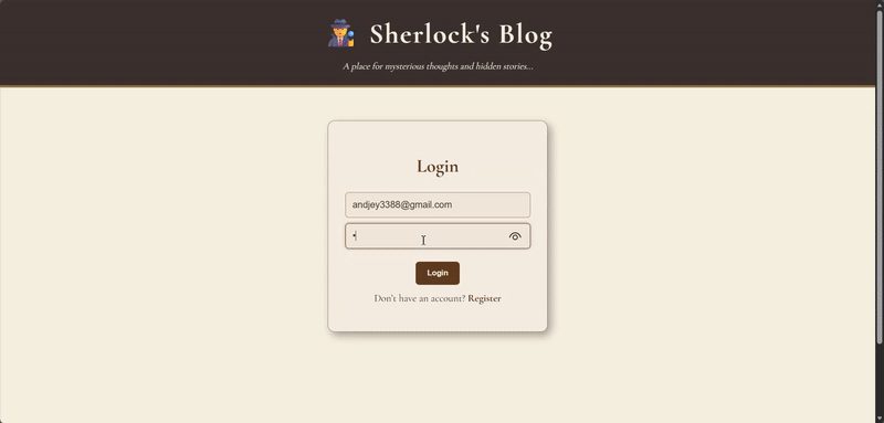 Blog API email verification workflow